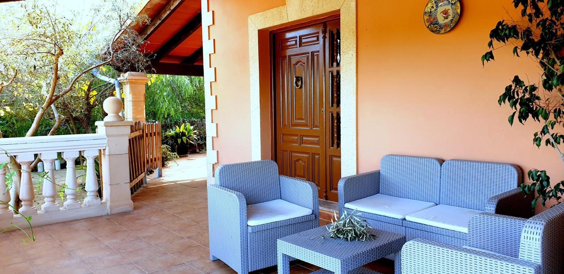 Finca Con Piscina Es Blanquer Hostal Exterior foto