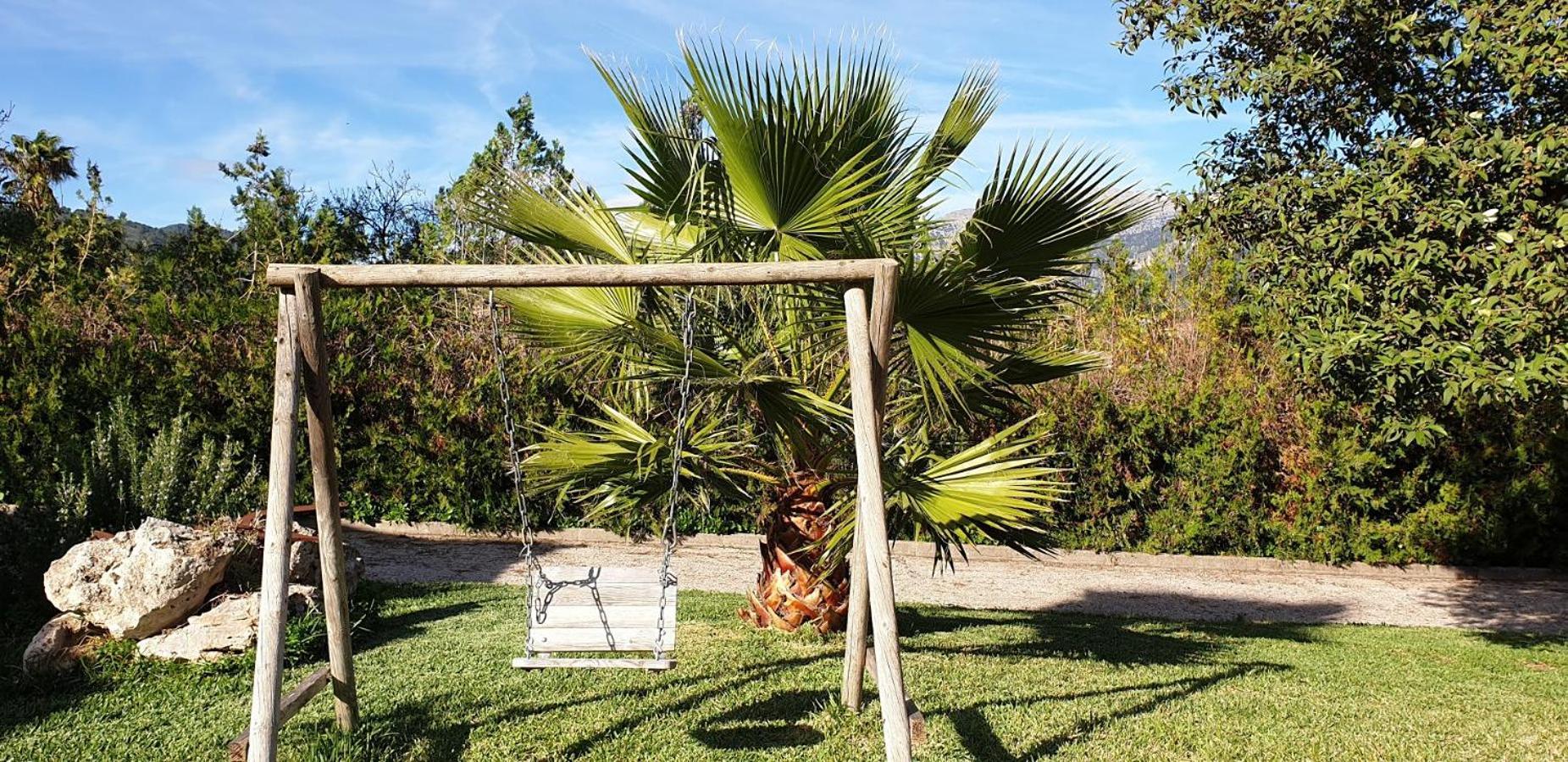 Finca Con Piscina Es Blanquer Hostal Exterior foto